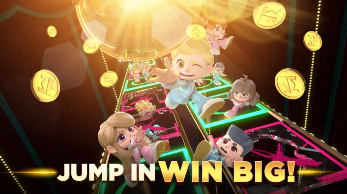 Live Poker table with chips and cards